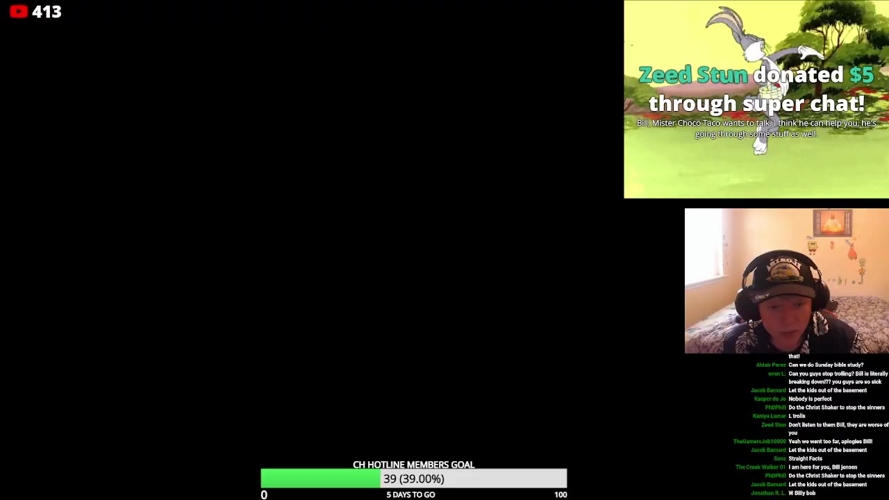 Bill jensen YouTube Livestream 8/25/23 part 1