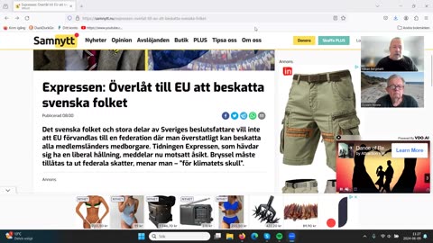 Lunchklubben 9 juni Expressen låter förorda EU skatter