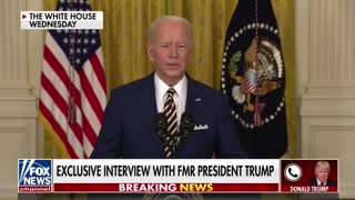 Trump reacts to Biden's press conference: "It was a very sad time for our country."