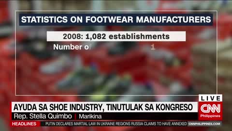 Shoe industry, muling sumigla matapos ang 2 taon