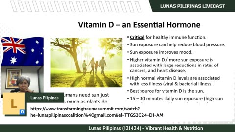 Vitamin D: An Essential Hormone | Lunas Pilipinas - 121424