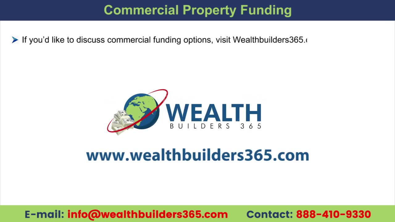 Commercial Property Funding