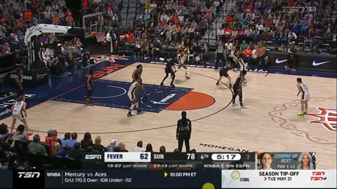 Fever de L'Indiana vs Sun du Connecticut