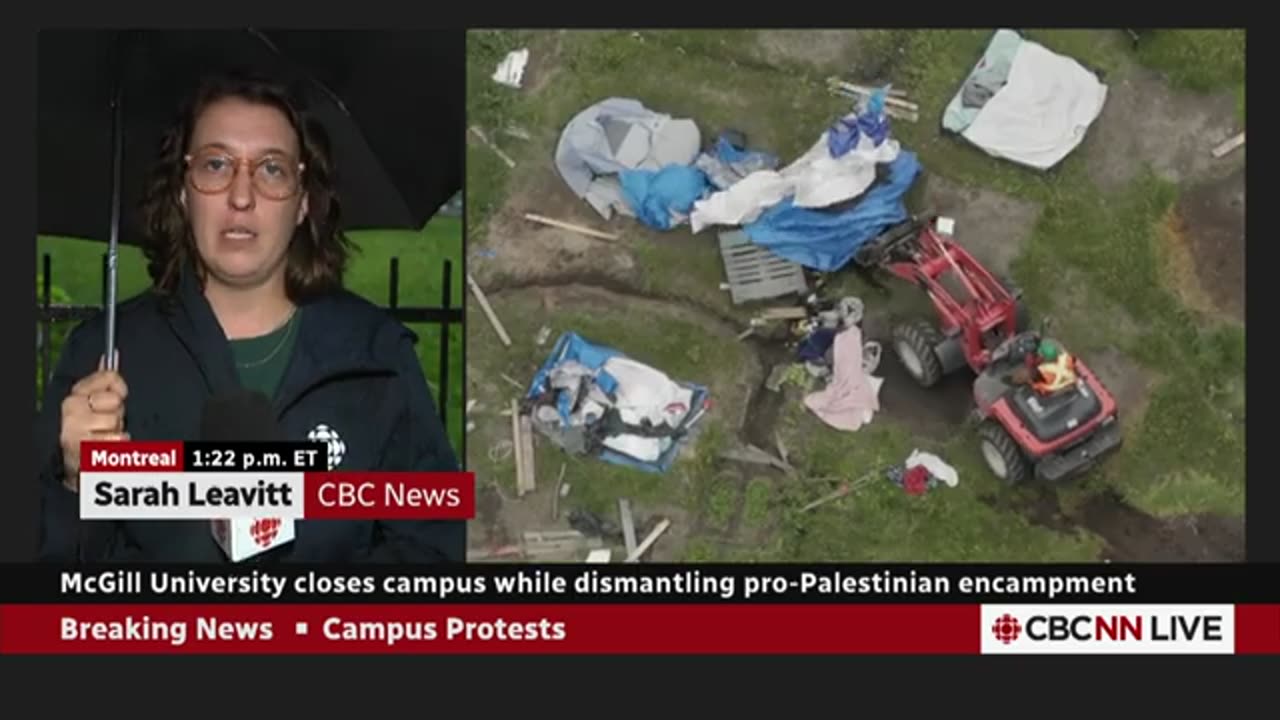 McGill’s pro-Palestinian encampment removed after police, private security surro