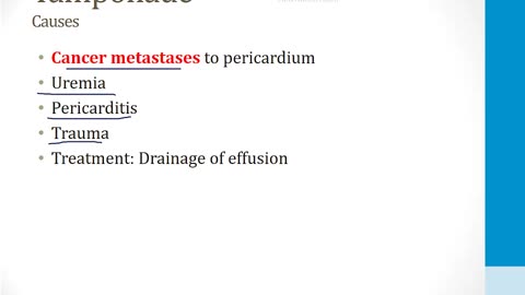 Cardiology - 9. Other Cardiovascular Topics - 3.Pericardial Disease