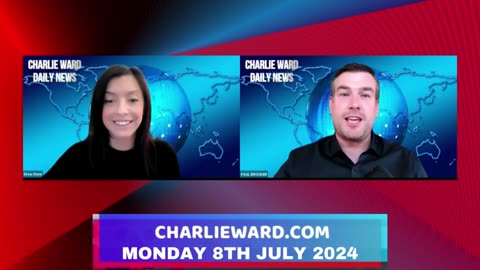 CHARLIE WARD DAILY NEWS WITH PAUL BROOKER & DREW DEMI - MONDAY 8TH JULY 2024