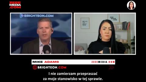 MIKE ADAMS I MARIA ZEEE - IZRAEL I HAMAS: CZY LUDZI OGARNĘŁO ZBIOROWE SZALEŃSTWO? (NAPISY PL)