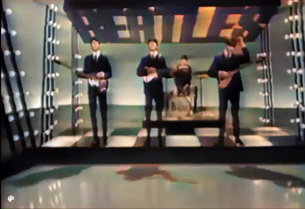 The Beatles - money (that’s what I want) colorized