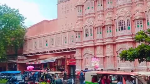 जयपुर में हबामहल सीन