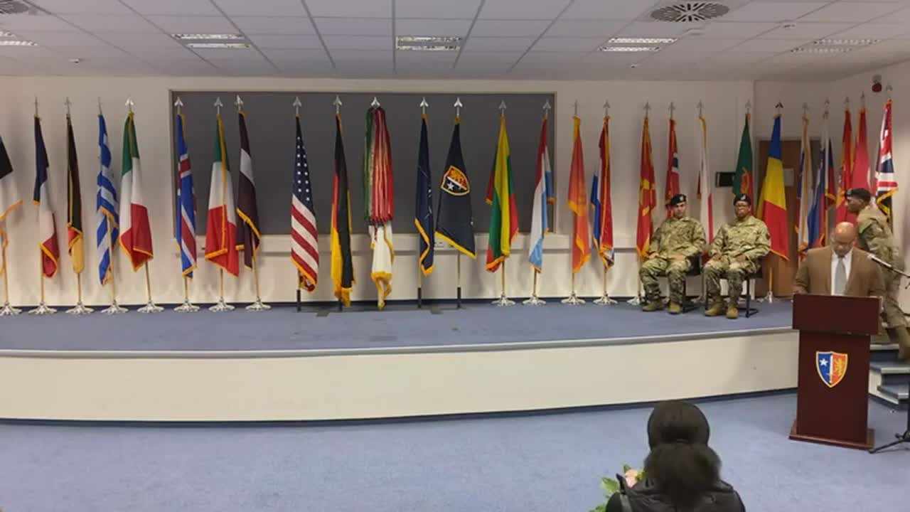 NATO Brigade holds assumption of responsibility ceremony