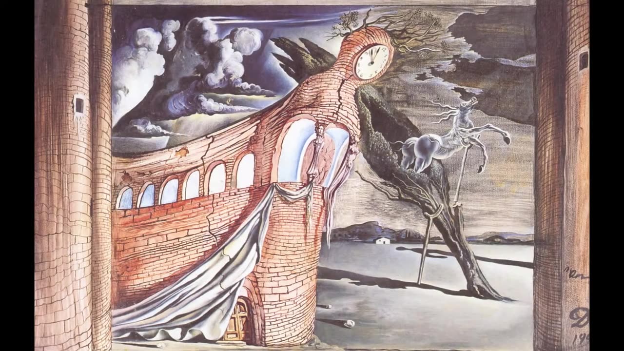 Mesmerizing display of the finest artwork of Salvador Dalí's paintings made between 1940-1943