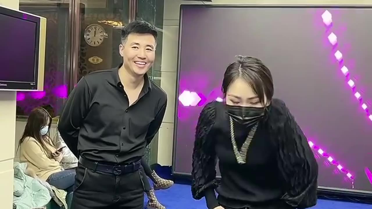 Funny clip very good people enjoy the dancing