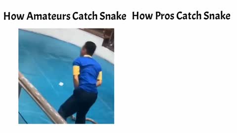 normal vs pro snake catcher