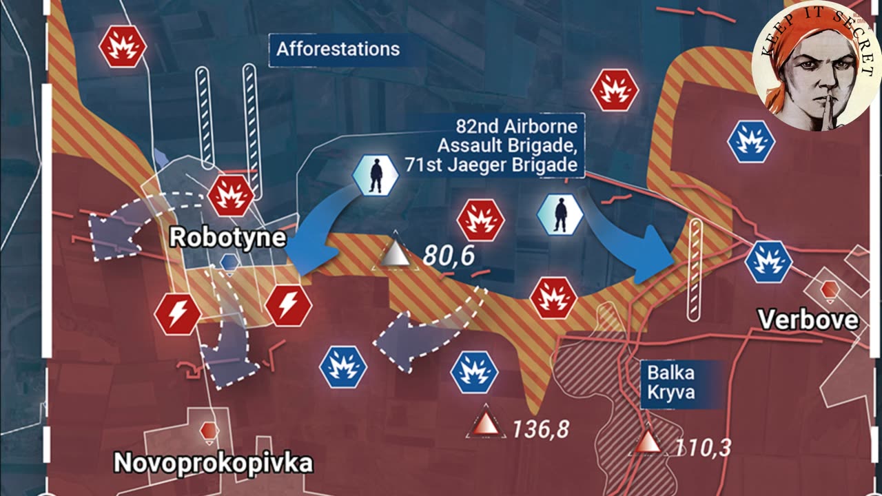 Ukraine War, Rybar Map for September 12th, 2023 Ukraine Starts General Mobilization