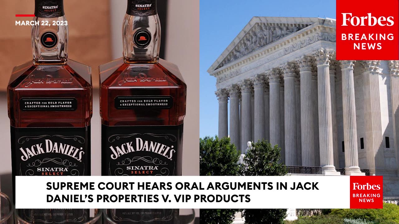 Supreme Court Hears Oral Argument In Jack Daniel’s Trademark Case Against Parody Dog Toy Company