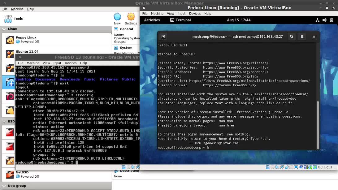 Easy SSH and SCP Demonstration