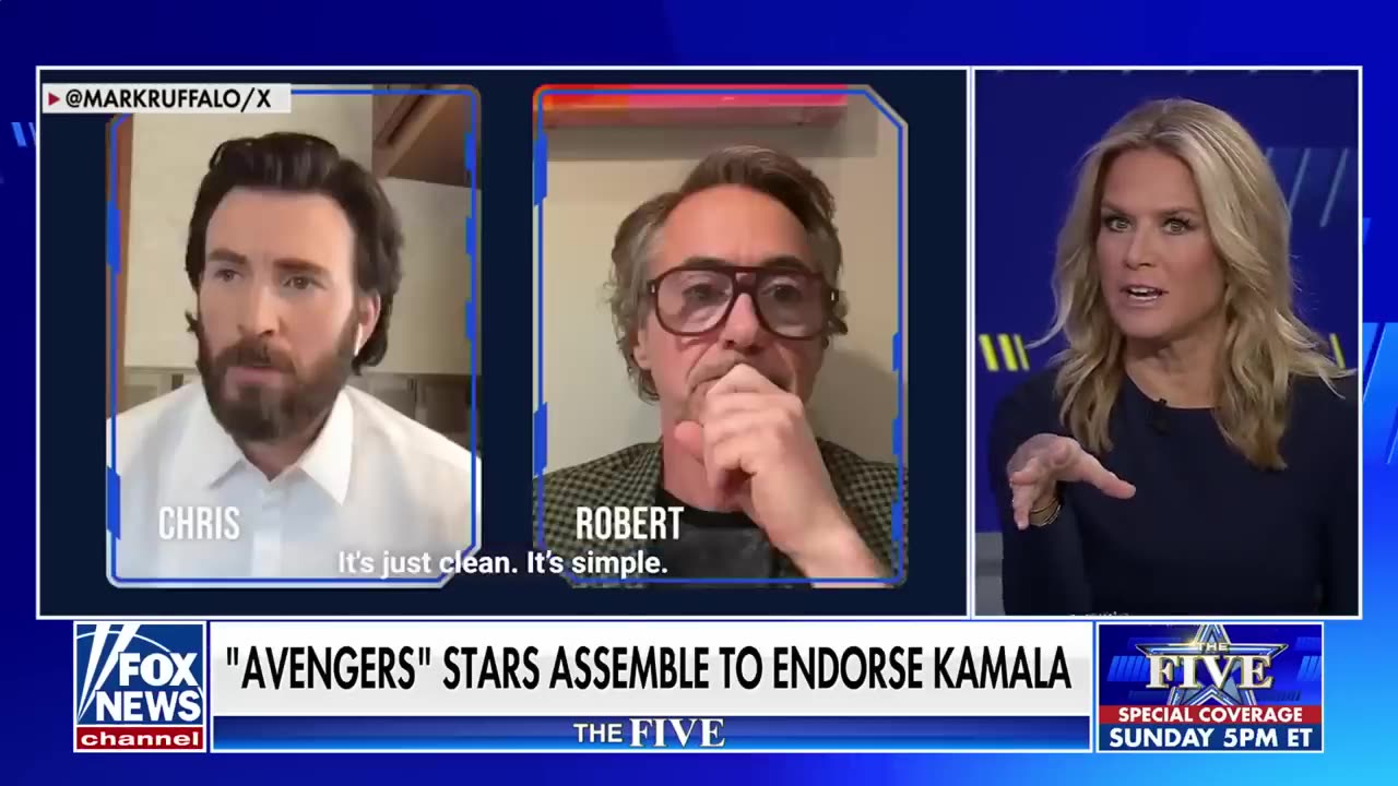 Gutfeld contrasts 'fictional Avengers' for Harris with 'real Avengers' for Trump