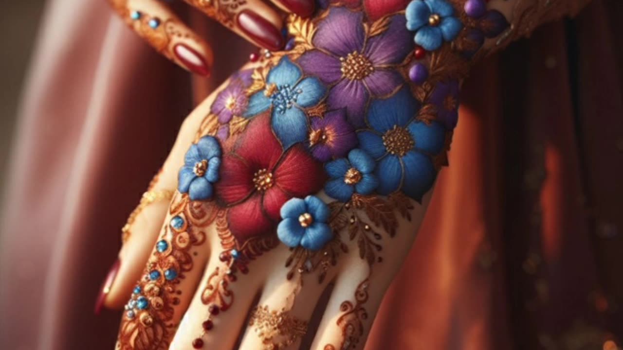 Beautiful and Unique Mahandi Designs