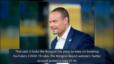 Dan Bongino suspended on YouTube over COVID-19 misinformation | Engadget