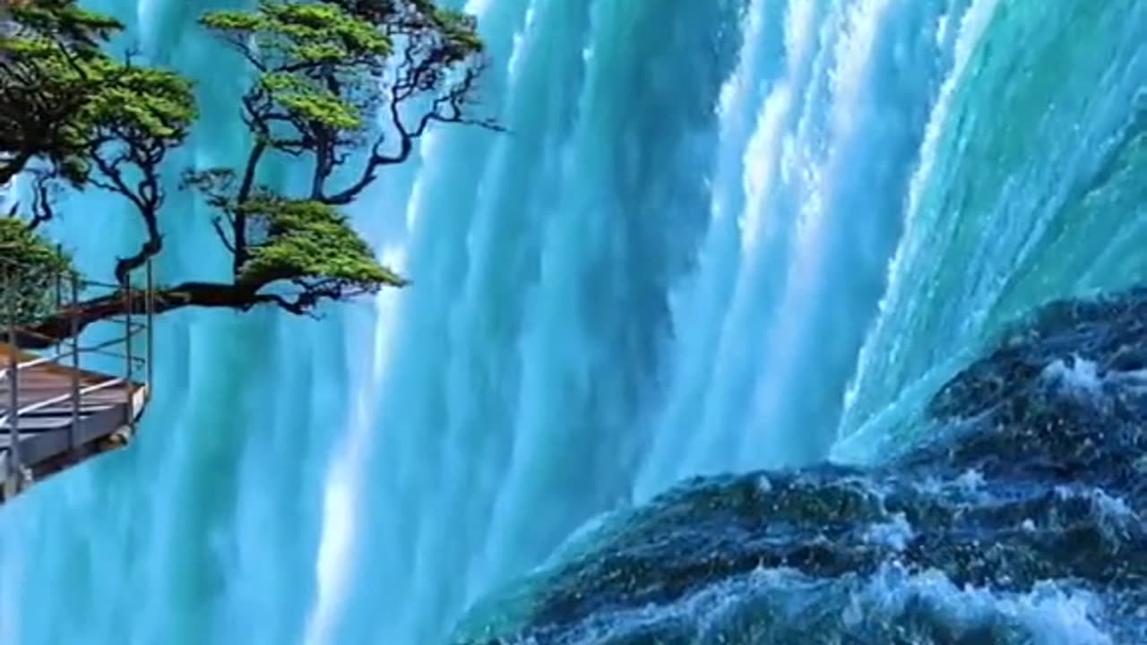 #waterfalls #beautiful scenery