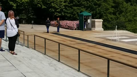 Changing of the Wreath at the Tomb of the Unknown Soldier 9/2019