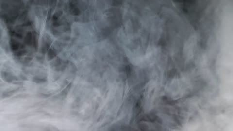 Smoke on a black background