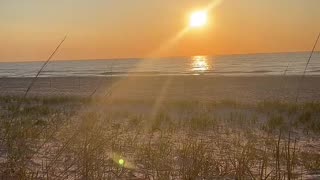 Beautiful Sunrise at the Jersey Shore, Peaceful, Relaxing, Great for meditation