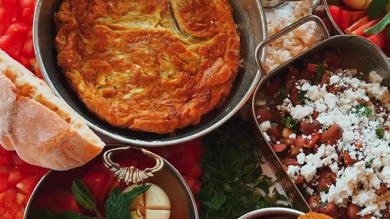 Beautiful Lady making Breakfast