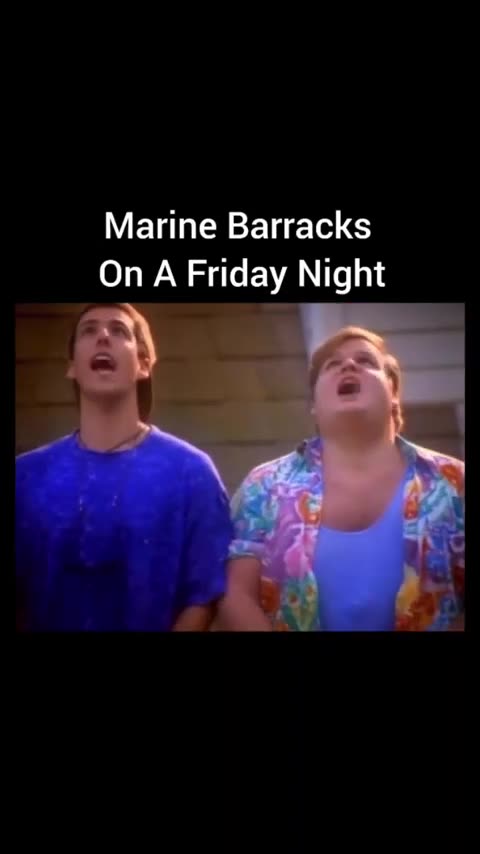 Marine Barracks On A Friday Night....Total Sausage Festival