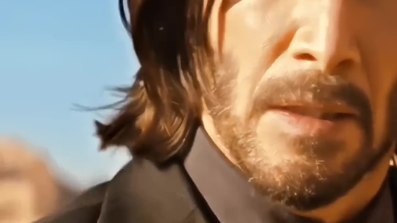 John wick in desert