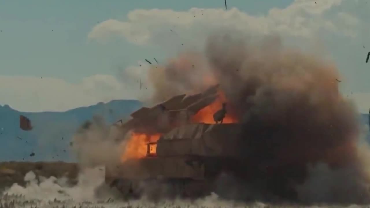 American ALTIUS-700M loitering ammunition during testing.