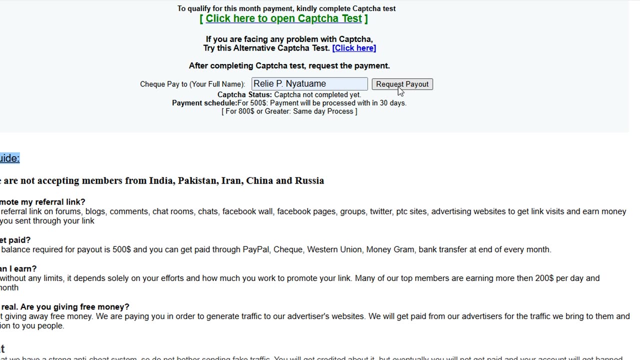 Reviewed Scammed & Legit Website