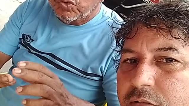 TOMANDO UMAS BREJAS COM MEU AMIGO WALDEMIR(CUPU)