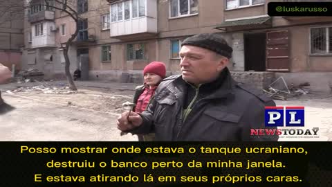 O QUE A MÍDIA OCIDENTAL NÃO MOSTRA ATAQUE UCRANIANO AOS MORA
