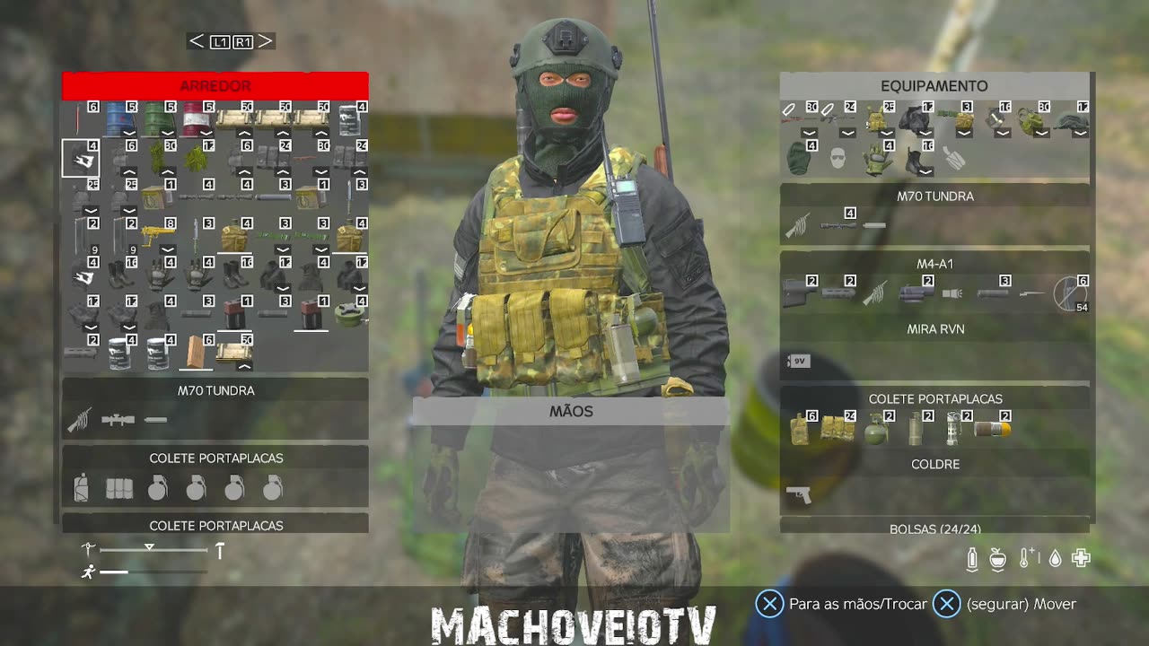 BRAZILIAN SURVIVOR IN THE CHAOS OF CHERNARUS IN 1.21 DAYZ PS5 - Day 22