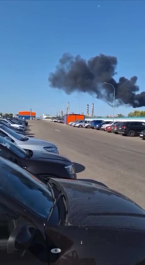 Meanwhile, in Russia, the largest petrochemical company Sibur-Neftekhim caught fire