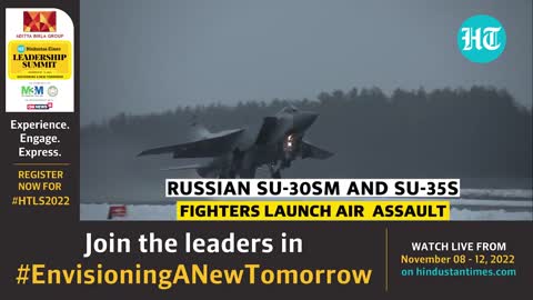 Ukrainian jet and chopper downed by Russian Sukhoi fighters | Putin's fiery assault on Ukraine
