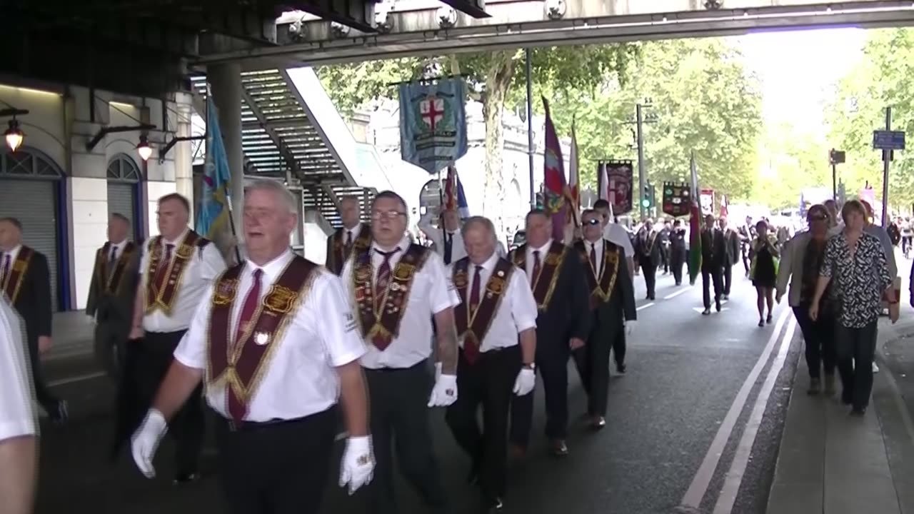 Lord Carson Parade 2018 London