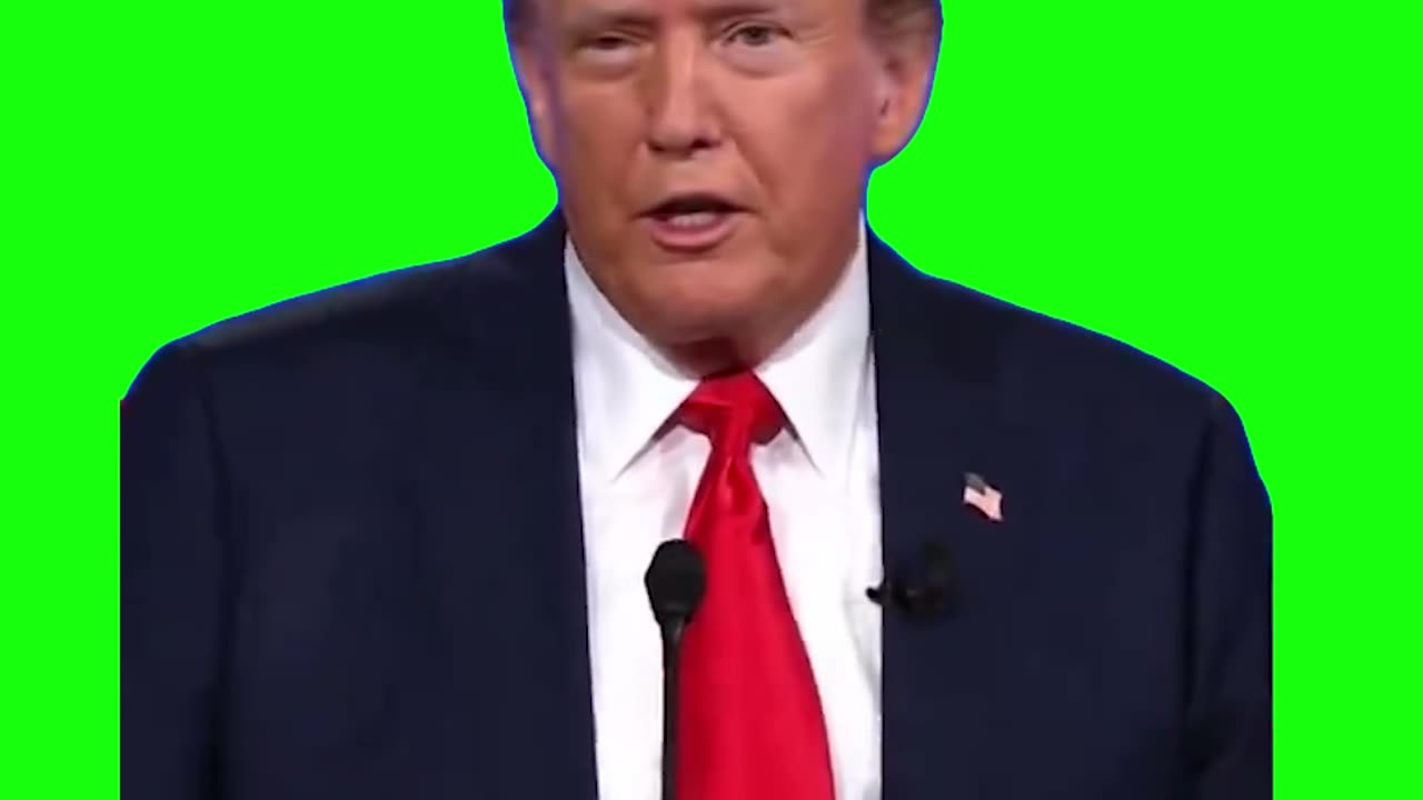 “I Really Don’t Know What He Said” Trump vs Biden Debate | Green Screen