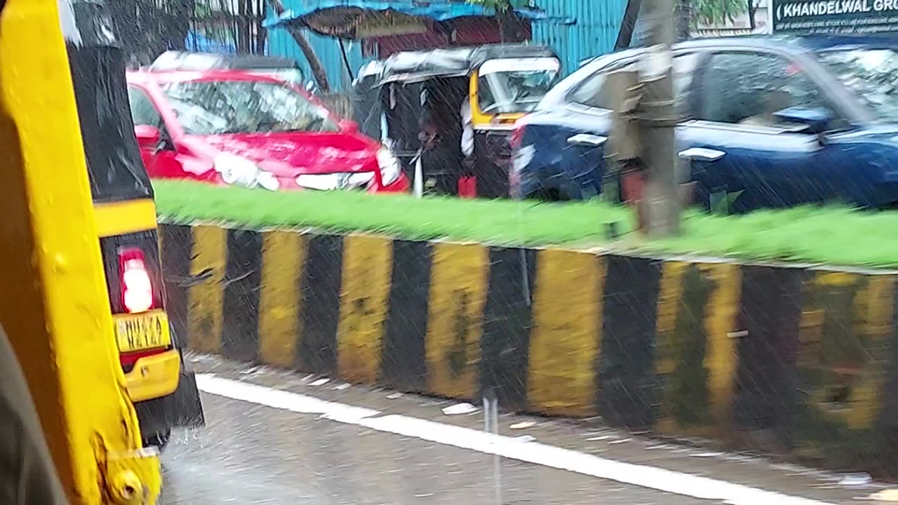 Mumbai city road video 1