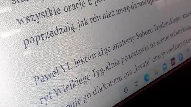 UWAGA !!!! POSOBOROWA TRADYCJA BRACTWA LEFEBRYSTÓW JANA XXIII !!! Część 1 z 3