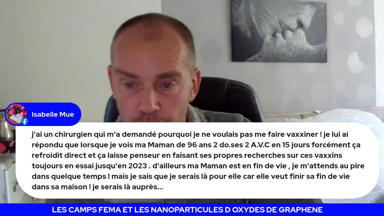 Les Camps FEMA & Les Nanoparticules d'Oxyde de Graphène avec Greg 28/04