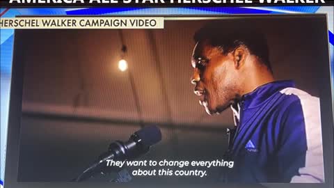 AMERICA ALL STAR HERSCHEL WALKER YOU ARE MY FAMILY AND I WILL WIN