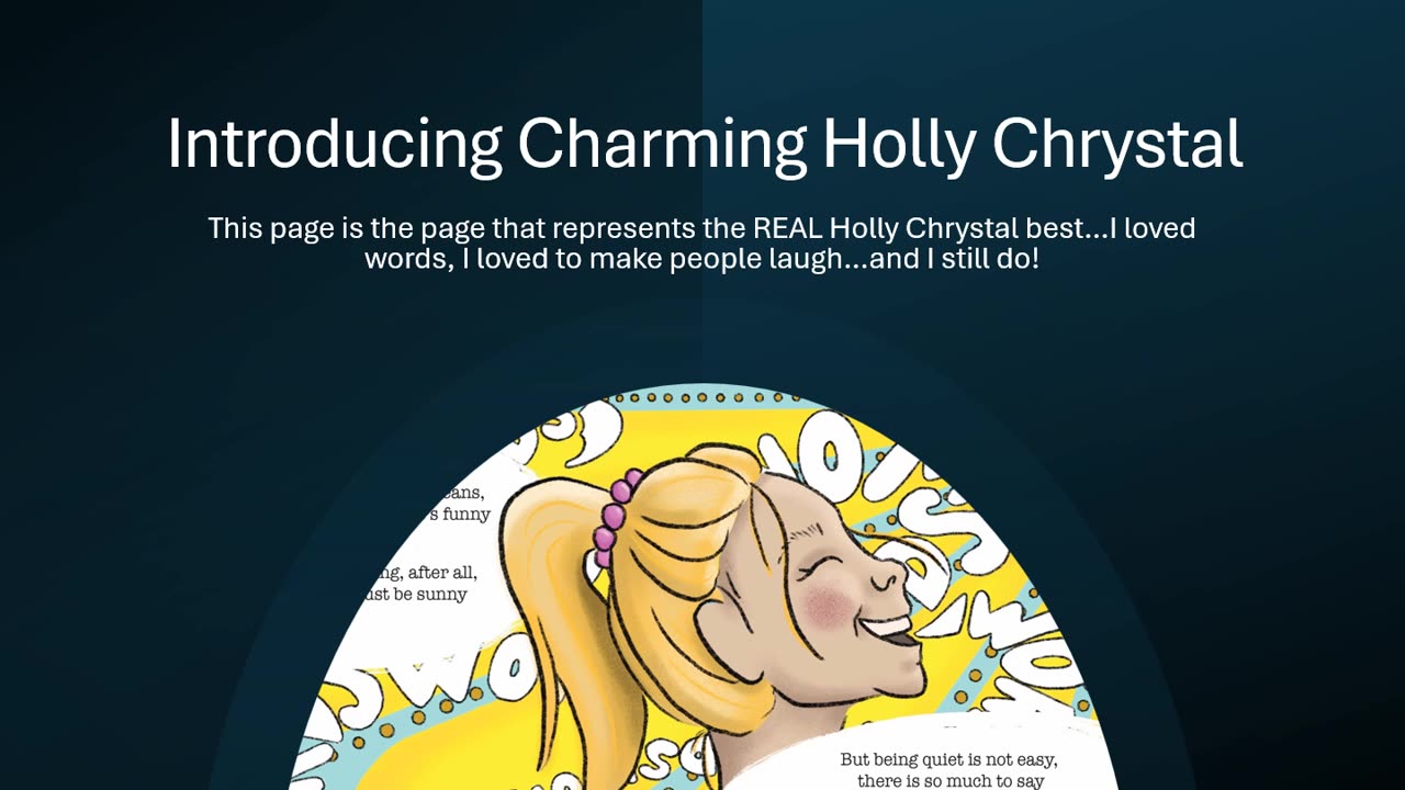 Introducing Charming Holly Chrystal: Words, words, words, words