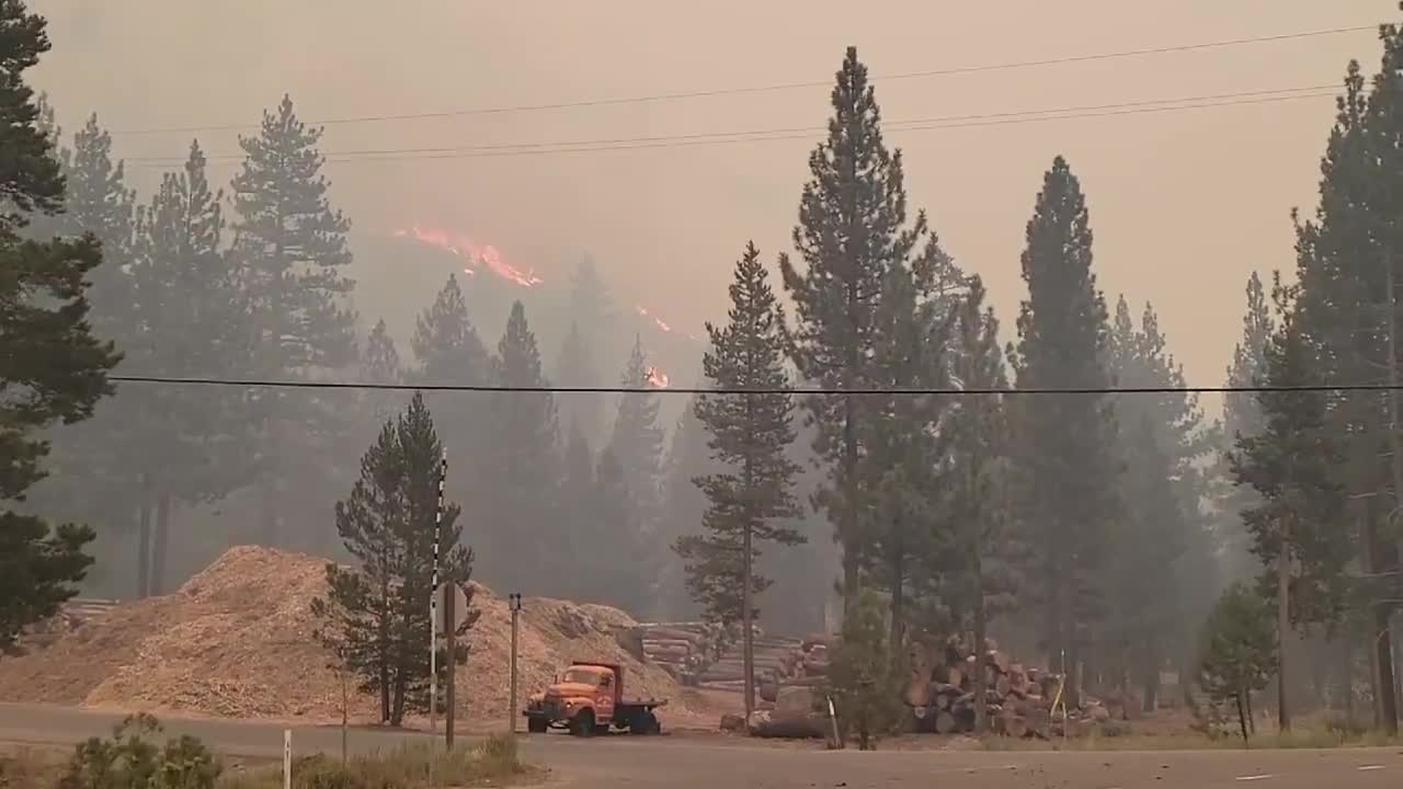 Caldor fire has jumped east of highway 89