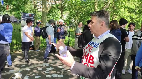 Bro Christopher speaks on the desecration of the Bible and behaviour of Islamists at Speakers Corner