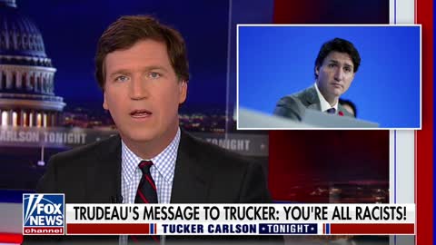 Tucker Carlson gives an update on the ongoing trucker protests, and slams those smearing them