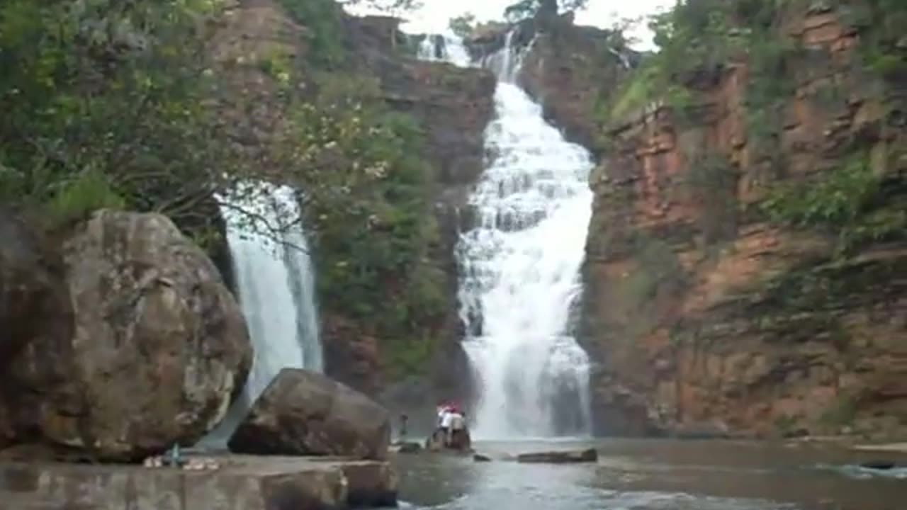 Thirathgarh Waterfall 2013 Part 1