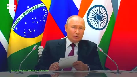 Putins BRICS-Rede - 24-08-2023