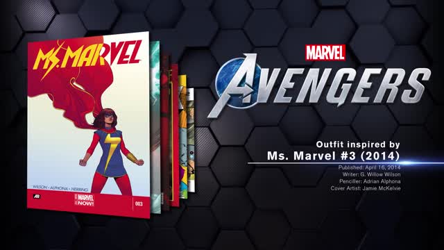 Marvel's Avengers Kamala Khan Classic Outfit Reveal